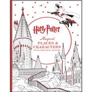 Harry Potter Magical Places & Characters Coloring Book