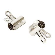 Sparco Bulldog Magnetic Clip, Size 1, 1 1/4' Wide, 3/8' Capacity, Silver (item # 757620)