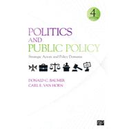 Politics And Public Policy: Strategic Actors And Policy Domains