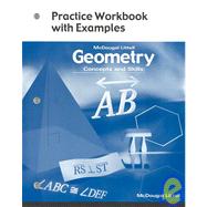Geometry, Grade 10 Practice Workbook With Exampes: Mcdougal Concepts & Skills Geometry