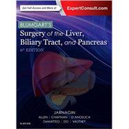 Image of Blumgart's Surgery of the Liver Biliary Tract and Pancreas GTIN 9780323340625