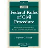 Federal Rules Civil Procedure W/ Select Statutes & Material 2010 [Paperback]