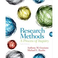 Research Methods A Process of Inquiry Plus MySearchLab with eText -- Access Card Package