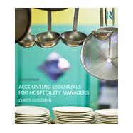 Accounting Essentials for Hospitality Managers Publisher: Taylor & Francis Publish Date: 1/3/2014 Language: ENGLISH Pages: 359 Weight: 2.69 ISBN-13: 9780415841078 Dewey: 657/.837