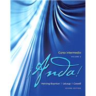 Anda! Curso intermedio, Volume 2 Plus MySpanishLab (one semester with eText -- Access Card Package