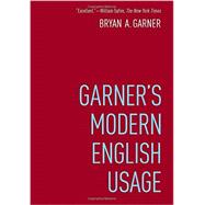 Garner's Modern English Usage