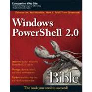 Windows PowerShell 2.0 Bible