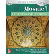 Mosaic 1 Listening/Speaking Student Book w/ Audio Highlights Silver Edition