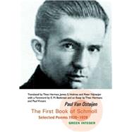 First Book of Schmoll: Selected Poems 1920-1928