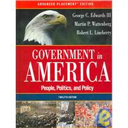 Government in America: People, Politics, and Policy
