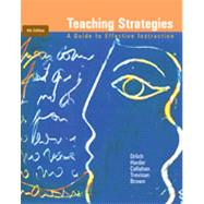 Teaching Strategies: A Guide to Effective Instruction - Package Teaching Strategies: A Guide to Effective Instruction - Package