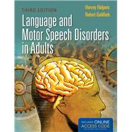 Language and Motor Speech Disorders in Adults (Book with Access Code)