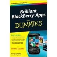 Brilliant BlackBerry Apps For Dummies