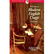 Dictionary of Modern English Usage