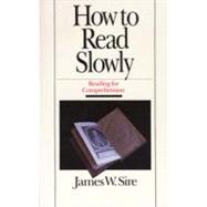 How to Read Slowly