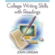 College Writing Skills with Readings