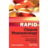Rapid Clinical Pharmacology A Student Formulary