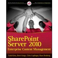 SharePoint Server 2010 Enterprise Content Management