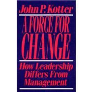 Force For Change How Leadership Differs from Management