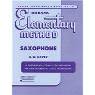 Rubank Elementary Method Saxophone
