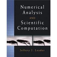 ISBN 9780201734997 product image for Numerical Analysis and Scientific Computation | upcitemdb.com