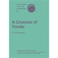 Yoruba, a major West African language spoken by over twelve million people, has had so much scholarly attention before the release of this 1966 work, but no extensive descriptive grammar had ever been published