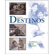 Destinos Student Edition Book w/Listening comprehension Audio CD