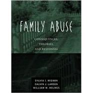 Family Abuse Consequences, Theories, And Responses