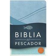 RVR 1960 Biblia del pescador, azul cobalto smil piel Evangelismo   Discipulado   Ministerio