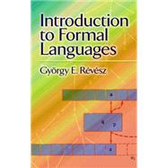 Introduction to Formal Languages