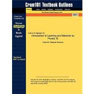 Outlines And Highlights For Introduction To Learning And Behavior By Powell, Isbn : 9780495595281