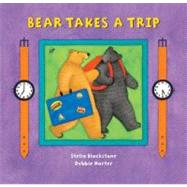 Bear Takes a Trip Bear BRDBK Binding: Hardcover Publisher: Barefoot Books Publish Date: 2012/04/01 Synopsis: Sharing a journey to the mountains, Bear and his friend travel on different kinds of vehicles and enjoy themselves when they arrive, in a story that uses simple, rhyming text that incorporates basic time-telling elements