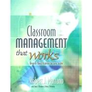 Classroom Management That Works : Research-Based Strategies 