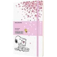 EAN 8056420858266 product image for Moleskine Limited Edition Notebook Peanuts Sakura, Large, Ruled, White | upcitemdb.com