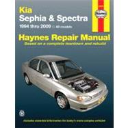 Haynes Repair Manual Kia Sephia & Spectra 1994 Thru 2009: Kia Sephia-1994 Through 2001/Kia Spectra-2000 Through 2009