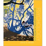 Psychology, Seventh Edition, In Modules (spiral)
