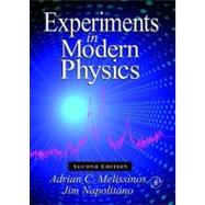 Experiments in Modern Physics