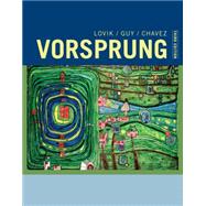 Student Activities Manual for Lovik/Guy/Chavez's Vorsprung: A Communicative Introduction to German Language and Culture, 3rd