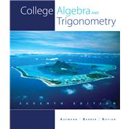 College Algebra and Trigonometry