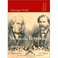 Giuseppe Verdi - Messa Da Requiem: Full Score Publisher: Hal Leonard Corp Publish Date: 8/1/2004 Language: ENGLISH Pages: 279 Weight: 1.99 ISBN-13: 9780634079122 Dewey: 782