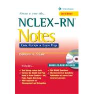 NCLEX-RN Notes: Core Review and Exam Prep (Book with Mini CD-ROM)