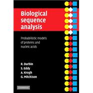 Biological Sequence Analysis: Probabilistic Models of Proteins and Nucleic Acids