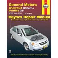 General Motors Chevrolet Cobalt & Pontiac Automotive repair Manual: Chevrolet Cobalt - 2005 Through 2010, Pontiac G5 - 2007 Through 2009, Includes Pontiac Pursu