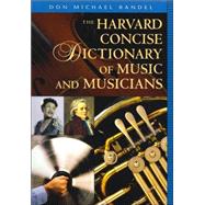 Harvard Concise Dictionary of Music and Musicians